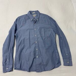 J. Crew Classic Blue Casual Shirt